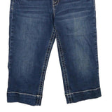 KUT Womens Denim Blue Shorts UK 10 W30 Cropped Capri Casual
