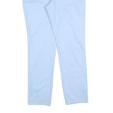 TOMMY HILFIGER Womens Cotton Blend Blue Slim Straight Trousers W30 L29 Casual