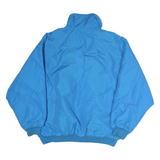 WILD RIVER Womens Blue Jacket M Polyester Zip Bomber Plain Casual Outdoor