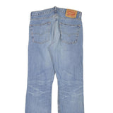 LEVI'S Mens Jeans Blue Regular Straight Denim Light W29 L32 Distressed