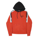 YOKO Mens Red & Black Pullover Hoodie XXS Cotton Blend Casual Streetwear