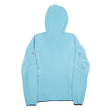 BERGHAUS Womens Blue Hooded Zip Jacket L Polyester Blend Outdoor Casual