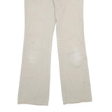 DICKIES Womens Cotton Blend Beige Regular Fit Straight Trousers W30 L30 Workwear