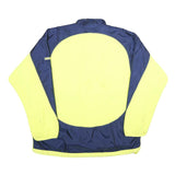 ADIDAS Mens Yellow & Blue Adventure Zip Up Polyester Jacket L Sports Track