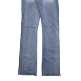 DAY TRIP Womens Slim Blue Denim Light Wash Jeans W30 L32 Classic Fit Zip