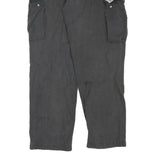 CARHARTT Mens Cotton Blend Black Regular Tapered Trousers W34 L29 Workwear