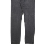 LEVI'S Mens Black Regular Straight Denim Fair W30 L32 Zip Cotton Blend