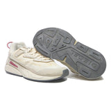 DIESEL S-KB Low Womens Trainers White & Pink Synthetic UK 6.5 Stylish Casual