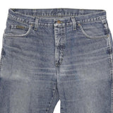 WRANGLER Mens Denim Blue Casual Shorts XL W34 Classic Cotton Blend Comfortable