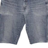 WRANGLER Mens Denim Blue Casual Shorts XL W34 Classic Cotton Blend Comfortable