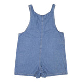 DENIM AND CO Womens Blue Denim Dungarees Regular Fit Cotton Blend L W42 L4