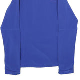 THE NORTH FACE Womens Blue Jacket S Polyester Blend Plain Zip Outdoor Active
