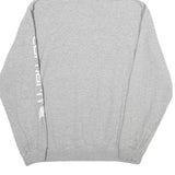 CARHARTT Mens Grey Hoodie L Cotton Blend Casual Streetwear Sweatshirt