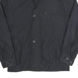 WESTMINSTER SPORTS Mens Black Jacket L Polyester Blend Plain Zip Casual