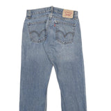 LEVI'S 514 Mens Slim Jeans Blue Denim Light W31 L32 Straight Cotton Zip