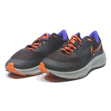 NIKE Zoom Winflo Mens Running Trainers Black & Orange Synthetic UK 7.5