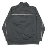 NIKE Mens Black Jacket XL Polyester Blend Zip Plain Athletic Sportswear