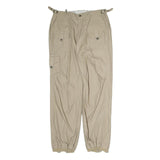 DC Mens Cotton Beige Regular Cargo Trousers W26 L31 Casual Zip Closure