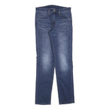 LEVI'S 511 Slim Mens Jeans Blue Slim Skinny Denim Medium W29 L32 Classic Zip