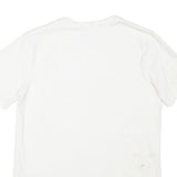 CARHARTT Womens White Graphic T-Shirt S Short Sleeve Crew Neck Logo Print