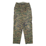 AMERICAN APPAREL Mens Cotton Blend Camouflage Regular Straight Trousers W30 L33