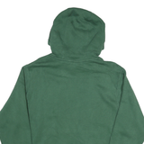 NIKE Mens Green Lady Bison Basketball Pullover Hoodie L Cotton Blend Sports