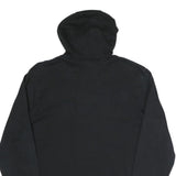 ADIDAS Mens Black Hoodie S Cotton Blend Pullover Casual Sportswear