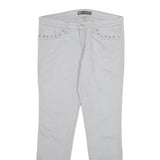 LEVI'S 524 Too Superlow Womens Jeans Relaxed Straight Denim Light W34 L32 Stud