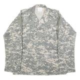 PROPPER INTERNATIONAL Mens Grey Cotton Blend Military Jacket S Plain Zip