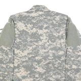 PROPPER INTERNATIONAL Mens Grey Cotton Blend Military Jacket S Plain Zip