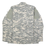 PROPPER INTERNATIONAL Mens Grey Cotton Blend Military Jacket S Plain Zip