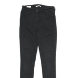 LEVI'S 721 High Rise Skinny Womens Jeans Black Regular Skinny Denim W26 L32