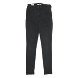 LEVI'S 721 High Rise Skinny Womens Jeans Black Regular Skinny Denim W26 L32