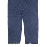 WRANGLER Mens Regular Blue Denim Classic Jeans W38 L30 Zip Closure