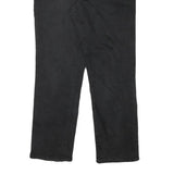 CALVIN KLEIN JEANS Womens Black Regular Straight Denim Dark W34 L28 Zip Casual