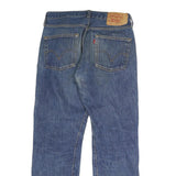 LEVI'S 501 Mens Jeans Blue Regular Straight Denim Medium W31 L29 Classic Button