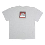 THE NORTH FACE Mens Grey Graphic T-Shirt XL Short Sleeve Crew Neck Cotton