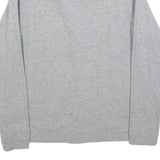NIKE Mens Grey Jacket S Cotton Blend Plain Zip Casual Sportswear