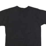 Womens Black Hello Asean Graphic T-Shirt M Short Sleeve Crew Neck Cotton