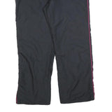 REEBOK Womens Joggers Black & Pink Relaxed Tapered 2XL W36 L30