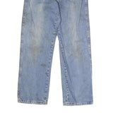 DICKIES Mens Jeans Blue Regular Straight Denim Light W30 L29 Classic Zip Cotton
