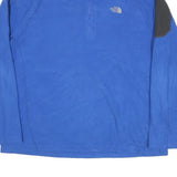 THE NORTH FACE Mens Blue Pullover Patterned Crew Neck Basic Knit 2XL Outdoor