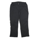 CRIVIT OUTDOOR Womens Polyamide Blend Black Regular Fit Straight Leg Trousers