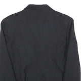 TALLY WEIJL Womens Black Button Jacket M Polyester Classic Tailored Plain