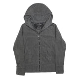 CALVIN KLEIN PERFORMANCE Womens Grey Zip Up Hoodie S Casual Sportswear Active
