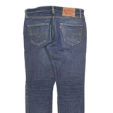 LEVI'S 511 Slim Mens Jeans Blue Slim Skinny Denim Medium W30 L30 Zip Cotton