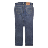 LEVI'S 511 Slim Mens Jeans Blue Slim Skinny Denim Medium W30 L30 Zip Cotton