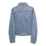 LEVI'S Mens Blue Denim Button Jacket M Cotton Classic Casual