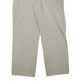CARHARTT Mens Relaxed Beige Workwear Casual Trousers W30 L31 Zip Closure