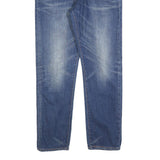 LEVI'S 508 Tapered Mens Jeans Blue Regular Cotton Blend W32 L30 Classic Zip